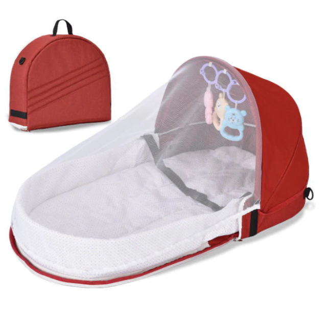 0-12 Months Travel Cot For Baby For Newborn Protection Mosquito Net Bassinet For Baby Foldable